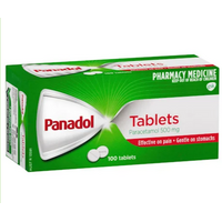 Panadol 500mg 100 Tablets (S2)