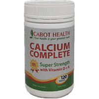 Cabot Health Calcium Complete 120 Tablets