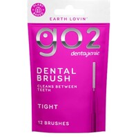 Dentagenie GO2 Dental Brush Tight Size 2 12 Pack