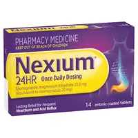 Nexium 24 Hour Enteric Coated Tablets 14 (S2)