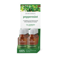 Oil Garden Essential Oil Peppermint 25ml [Bulk Buy 8 Units]