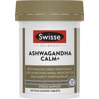 Swisse Ultiboost Ashwagandha Calm+ 60 Pack