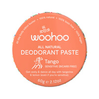 Woohoo Deodorant Paste Tango (Sensitive Bicarb Free) Tin 60g