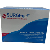 Surgigel 3ml Sterile Personal Lubricant Sachet - 144 Sachets 