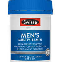 Swisse Men's Ultivite Multivitamin 120 Tablets