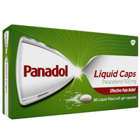 Panadol Liquid 20 Capsules