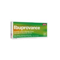 Pharmacy Action Ibuprovance 256g 24 Tablets