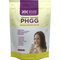 MTHFR Wellbeing Organic PHGG (Partially Hydrolysed Guar Gum) 250g