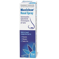 Maxiclear Xylometazoline Nasal Spray 10ml