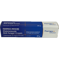 Pharmacy Choice Clotrimazole Anti fungal Cream 1% 20g