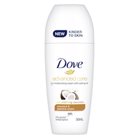 Dove Women Alcohol Free Roll On Deodorant (Coconut) 50mL