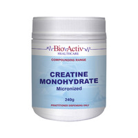 BioActiv Healthcare Compounding Range Creatine Monohydrate (Micronized) 240g
