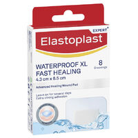 Elastoplast Waterproof Fastheal Dress XL 8 pack