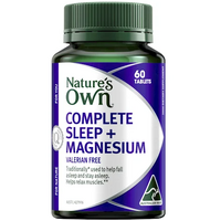 Nature's Own Complete Sleep + Magnesium 60 Tablets