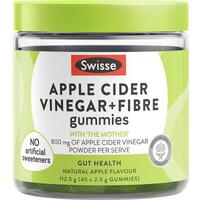 Swisse Apple Cider Vinegar + Fibre Gummies 45 Pack