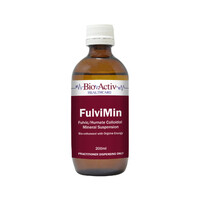 BioActiv Healthcare FulviMin Fulvic/Humate Colloidal Mineral Suspension 200ml