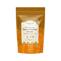 Hemp Foods Australia Zero Chicken (Vegan) Broth Immunity Support With Plant-Based Collagen + Protein 112g