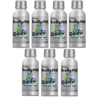 Henry Blooms BellyME Hair Nail Skin Collagen + Selenium Shots Natural Berry 60ml x 7 Pack