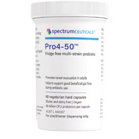 Spectrumceuticals Pro4-50 (Fridge Free Multi-Strain Probiotic) 60 Vegeratian Capsules 