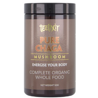 Teelixir Organic Pure Chaga Mushroom 50g