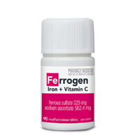 Ferrogen Iron + Vitamin C Value Pack 90 Tablets (S2) 
