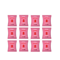 Funday Raspberry Gummy Frogs 50g x12