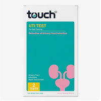 TouchBio Urinary Tract Infection (UTI) Test - For Self Testing (2 tests per kit)