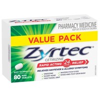 Zyrtec 10mg Tab 80