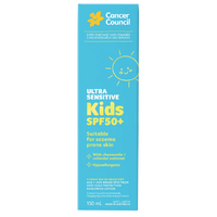 Cancer Council Kids Ultra Sensitive SPF50+ 150mL