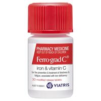 Ferro-grad C Iron & Vitamin C 30 Tablets