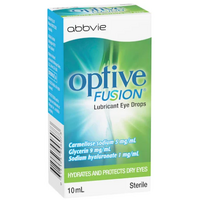 Optive Fusion Lubricant Eye Drops 10ml