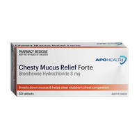 APH Chesty Mucus Relief 50 tablets