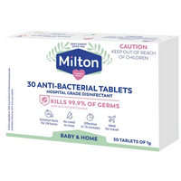 Milton Antibacterial Tablets 30 Tablets Disinfectant