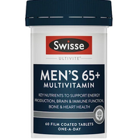 Swisse Mens Ultivite 65+ Years 60 Tablets