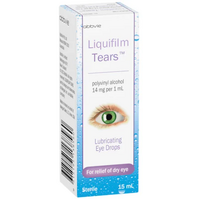 Liquifilm Tears Lubricating Eye Drops 15mL