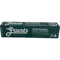 Grants Of Australia Natural Toothpaste Whitening with Baking Soda & Spearmint 110g