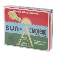 Sun A Chlorella 200mg 300 Tablets