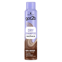 Schwarzkopf Got2b Fresh It Up Brown Dry Shampoo 200ml