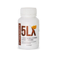 Living Healthy 5LX Boswellia & Curcumin 60 Capsules