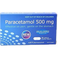 Value Choice Paracetamol Tab 500mg 20