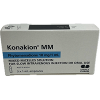 Konakion MM Phytomenadione 10mg 5x1ml Ampoules 