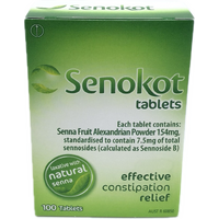 Senokot 100 Tablets 