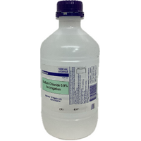 Baxter Sodium Chloride 0.9% IV Irrigation Bottle 1L