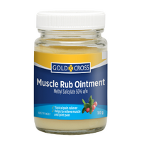 Gold Cross Muscle Rub Methyl Salicylate Ointment BP 100g