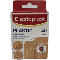 Elastoplast Plastic Shapes Assorted 40 Pack