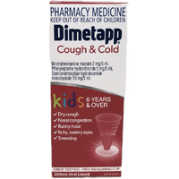 Dimetapp DM Elixir 6 Years+ 200mL (S2)