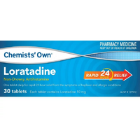Chemist's Own Loratadine 10mg 30 Tablets
