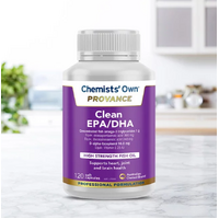 Chemists' Own Provance Clean EPA/DHA Capsules 120