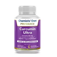 Chemists' Own Provance Curcumin Ultra Capsules 30
