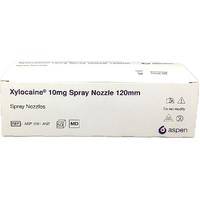 Xylocaine Disposable Short Nozzle spray 50x120mm